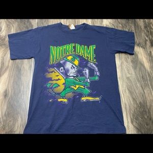 VTG Norte Dame double sided shirt M made in USA